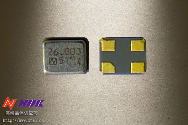 26MHz晶振 2016封装 NX2016SA-26MHZ-STD-CZS-3 8PF 15PPM NDK晶振