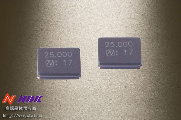 25MHz贴片无源晶振 NX3225GA-25.000M-STD-CRG-2 8PF 30PPM NDK晶振