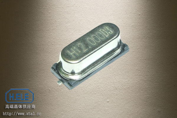 25MHz晶振,49SMD晶振,18PF,20PPM,HELE加高晶振