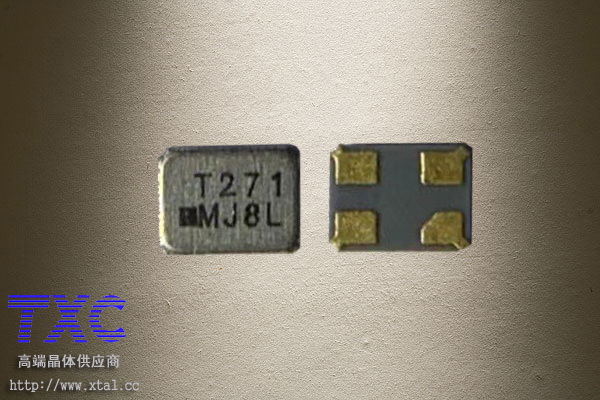 8Z27100001,27.12MHz晶振,2520贴片晶振,TXC晶振,10PF,10PPM