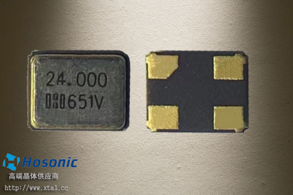E3SB24.0000F10E33,24MHz贴片晶振,HOSONIC晶振,3225封装,10PF,20PPM