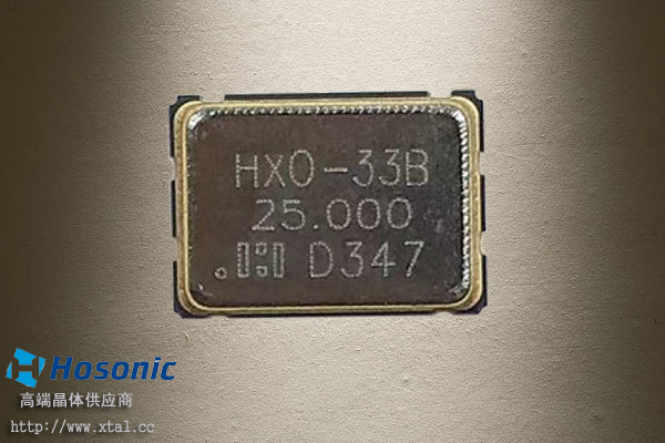 hosonic鸿星晶振,25MHz有源晶振,D7SX25E0X0004EV2,D7SX,7050封装